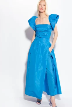 Jupes|PINKO Maxi Jupe Elegante Bleu Directoire