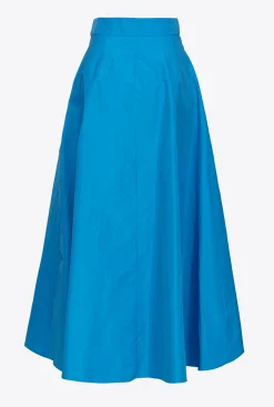 Jupes|PINKO Maxi Jupe Elegante Bleu Directoire