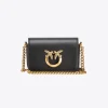 Micro Love Bag|PINKO Micro Love Bag Click Simply Noir-Vieil Or