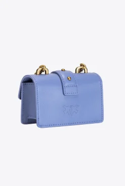 Sacs À Bandoulière|PINKO Micro Love Bag Icon Simply Lavande-Or Antique