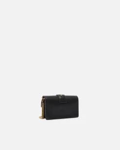 Sacs À Bandoulière|PINKO Micro Love Bag One Simply Noir-Vieil Or