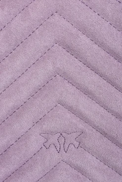 Sacs À Main|PINKO Mini Love Bag A Anse Superieure Light Suede Iris-Or Antique