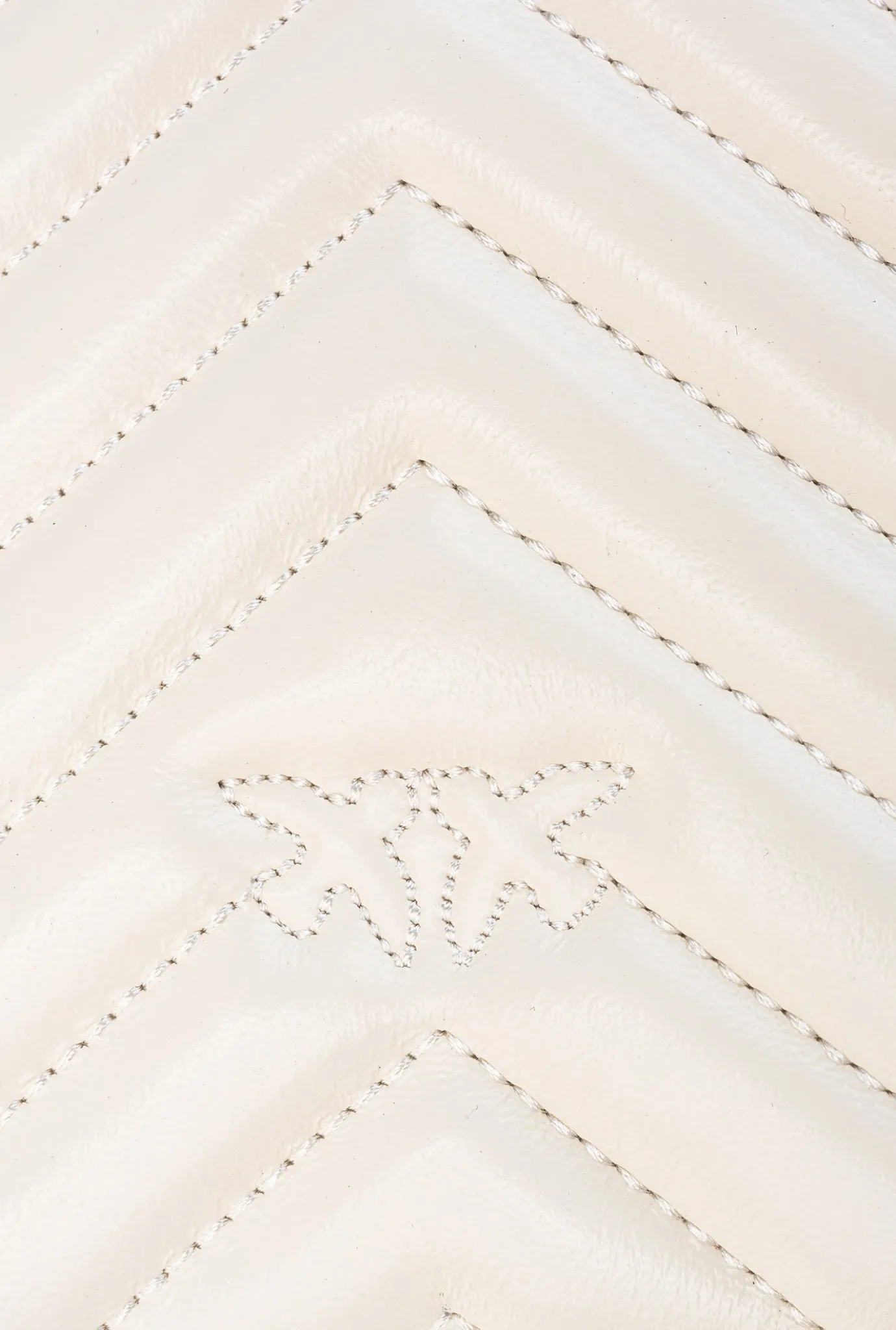Sacs À Main|PINKO Mini Love Bag A Anse Superieure V Quilt Blanc+Blanc-Or Antique