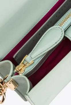 Sacs De Soirée|PINKO Mini Love Bag Click A Pierres Galleria Embrun-Or Brillant