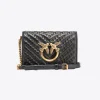 Sacs De Soirée|PINKO Mini Love Bag Click Chevron Studs Noir-Vieil Or