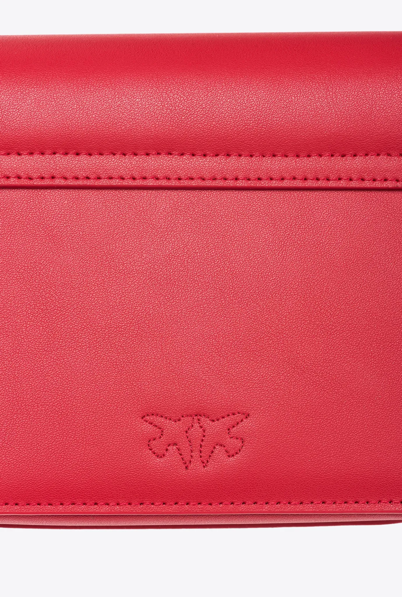 Sacs À Main|PINKO Mini Love Bag Click Exagon Simply Rouge Grenat-Or Antique