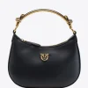 Sacs À Main|PINKO Mini Love Bag Half Moon Chinese New Year Noir-Vieil Or