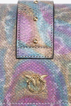 Sacs De Soirée|PINKO Mini Love Bag One En Reptile Multicolore Galleria Multicolore-Or Brillant