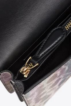 Sacs De Soirée|PINKO Mini Love Bag One En Reptile Multicolore Galleria Multicolore-Or Brillant
