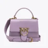Sacs À Main|PINKO Mini Love Bag One Light Simply A Anse Superieure Iris-Or Antique