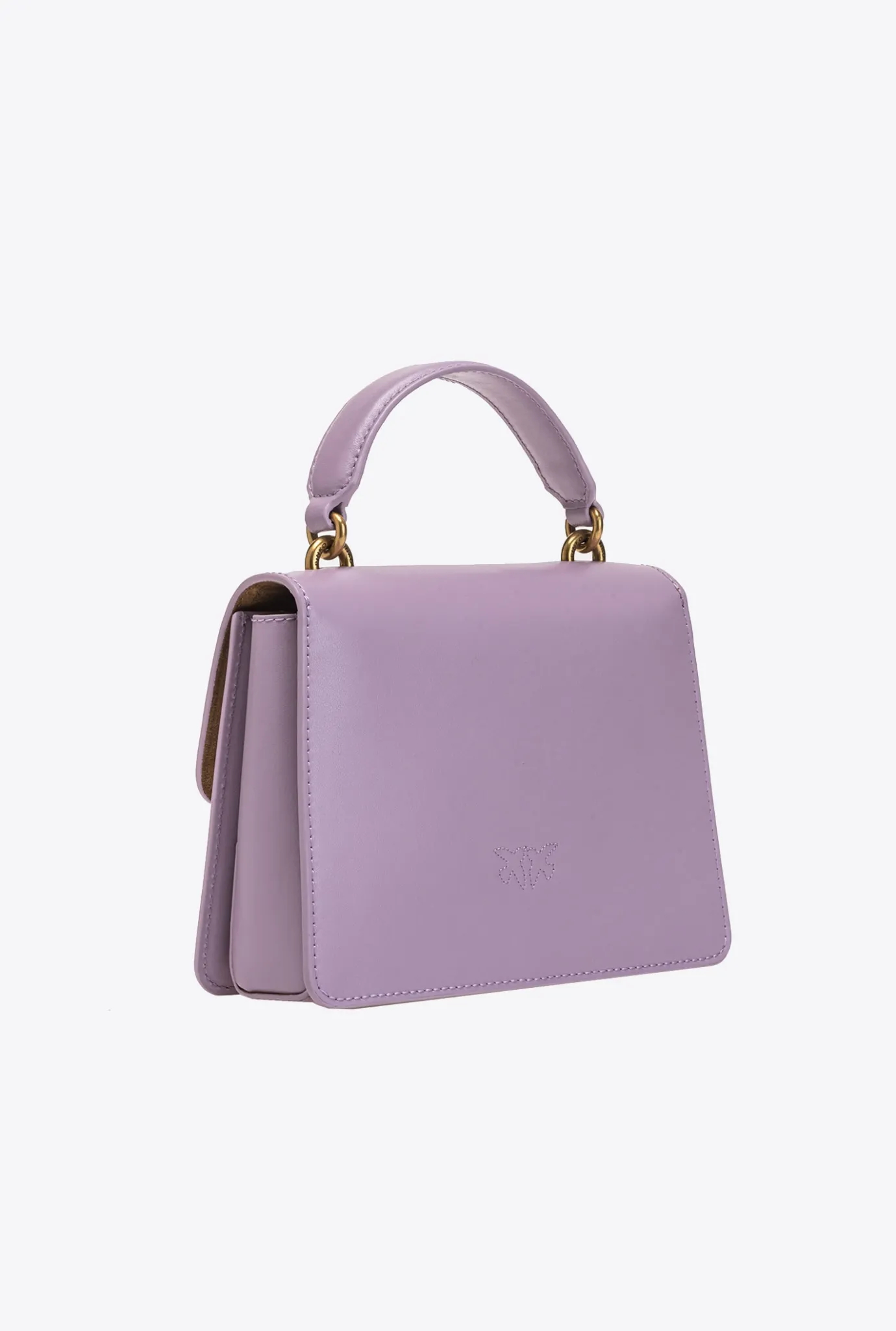 Sacs À Main|PINKO Mini Love Bag One Light Simply A Anse Superieure Iris-Or Antique