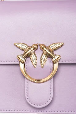 Sacs À Main|PINKO Mini Love Bag One Light Simply A Anse Superieure Iris-Or Antique