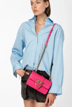 Sacs À Bandoulière|PINKO Mini Love Bag One Simply Rose Pinko-Or Antique