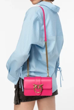 Sacs À Bandoulière|PINKO Mini Love Bag One Simply Rose Pinko-Or Antique