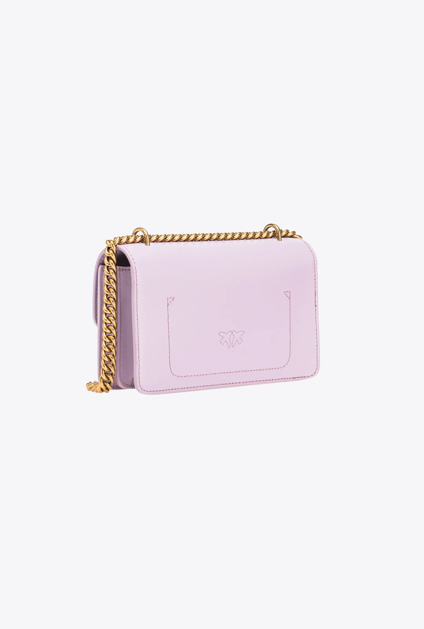 Sacs Portés Épaule|PINKO Mini Love Bag One Simply Iris-Or Antique
