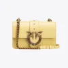 Sacs De Soirée|PINKO Mini Love Bag One Simply Jewel Jaune Aqueux-Or Antique