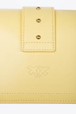 Sacs De Soirée|PINKO Mini Love Bag One Simply Jewel Jaune Aqueux-Or Antique