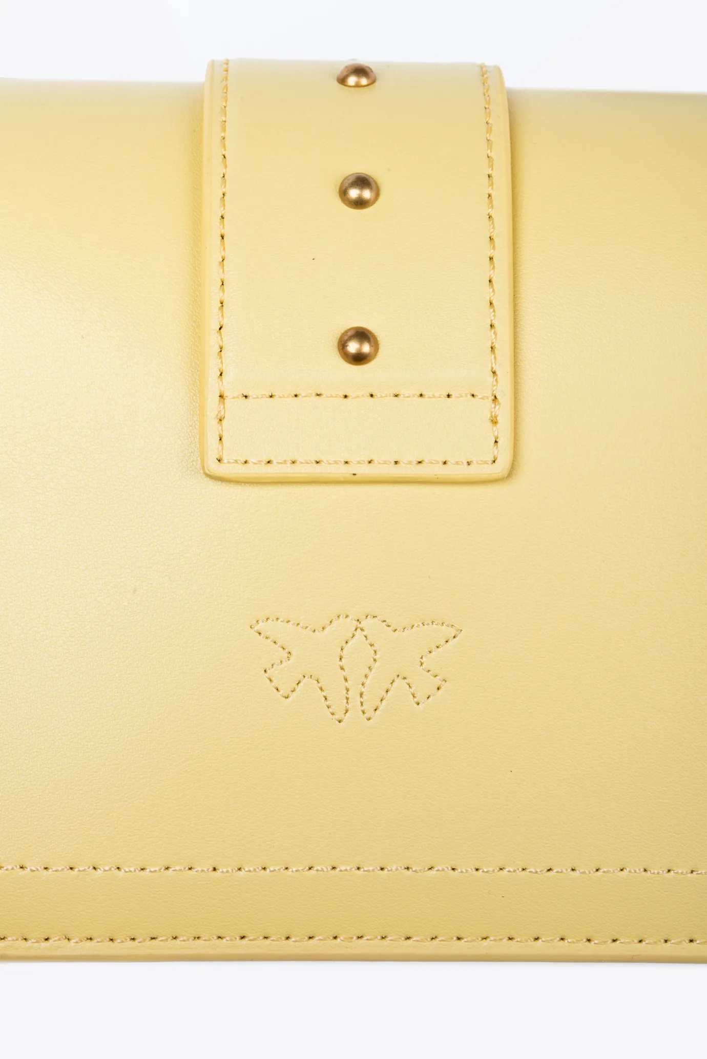 Sacs De Soirée|PINKO Mini Love Bag One Simply Jewel Jaune Aqueux-Or Antique