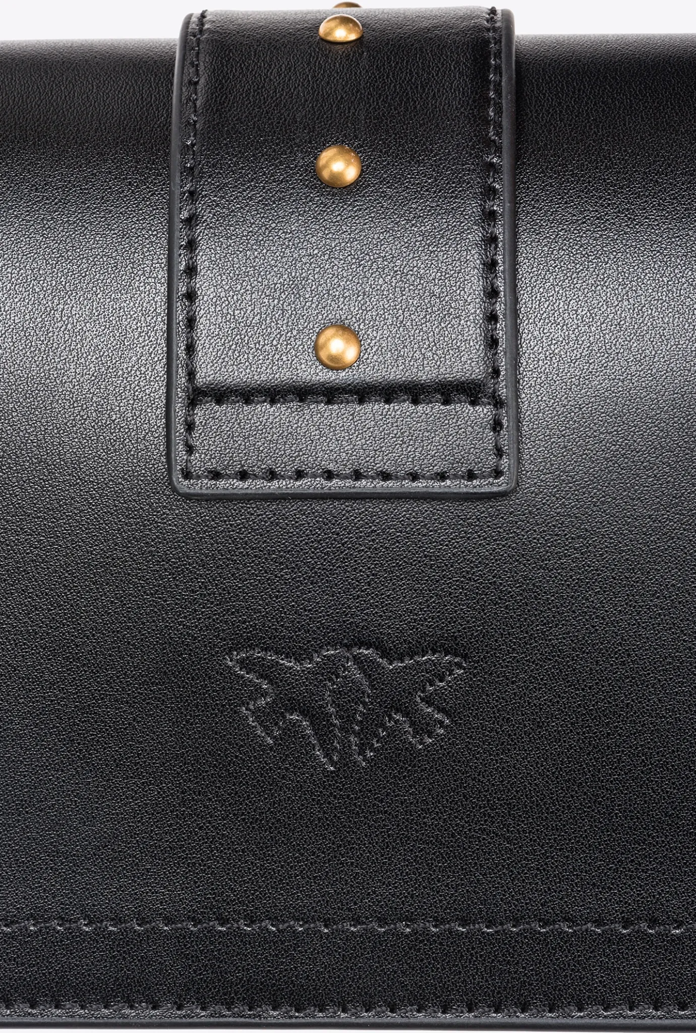 Sacs De Soirée|PINKO Mini Love Bag One Simply Jewel Noir-Vieil Or