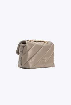 Sacs Portés Épaule|PINKO Mini Love Bag Puff Maxi Quilt Sable-Or Antique