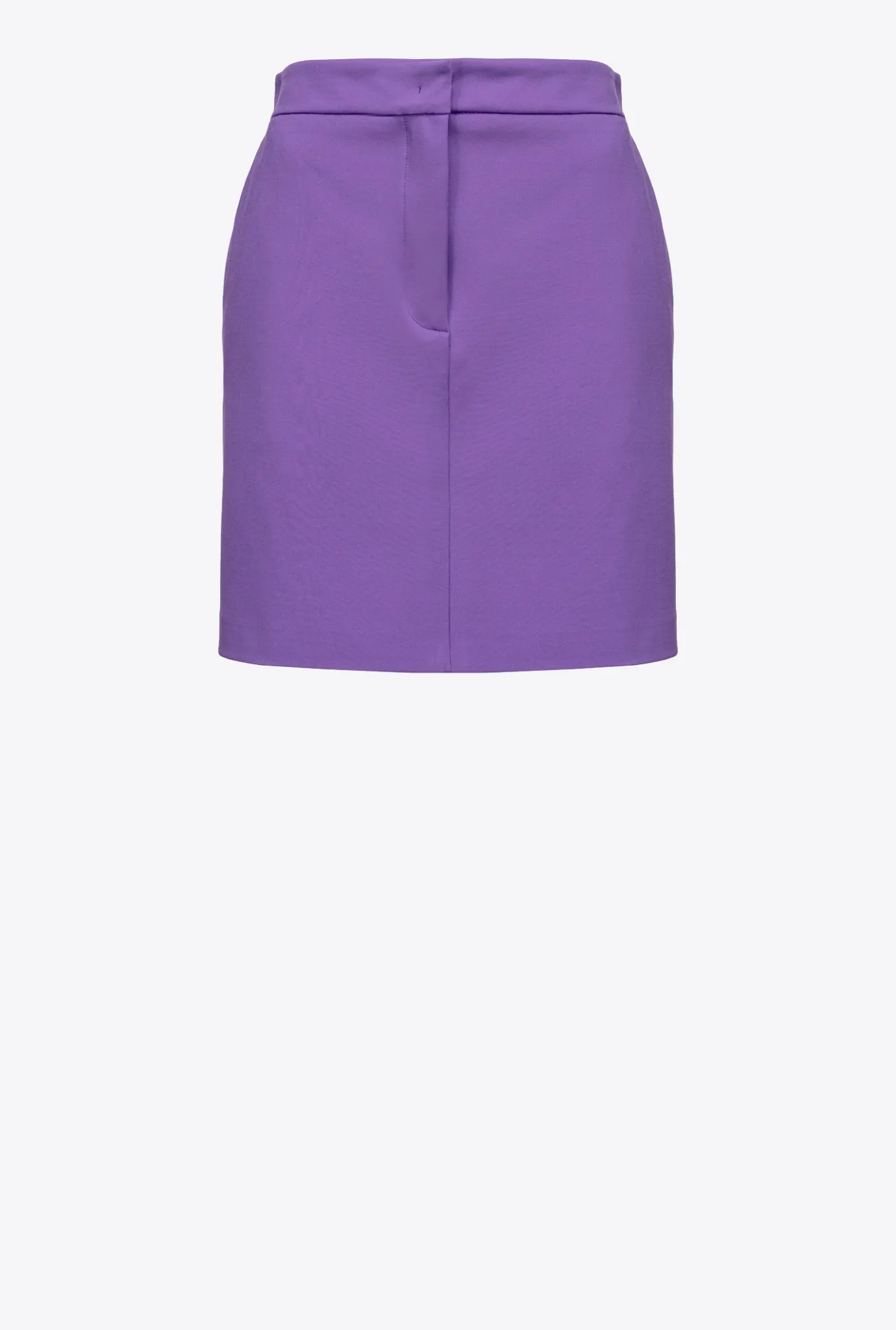 Jupes|PINKO Mini-Jupe Effet Scuba Lilas Lavande