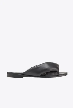 Chaussures|PINKO Mules En Cuir Nappa Noir Limousine
