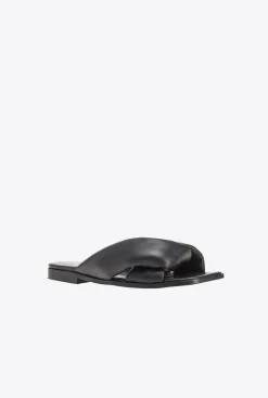 Chaussures|PINKO Mules En Cuir Nappa Noir Limousine