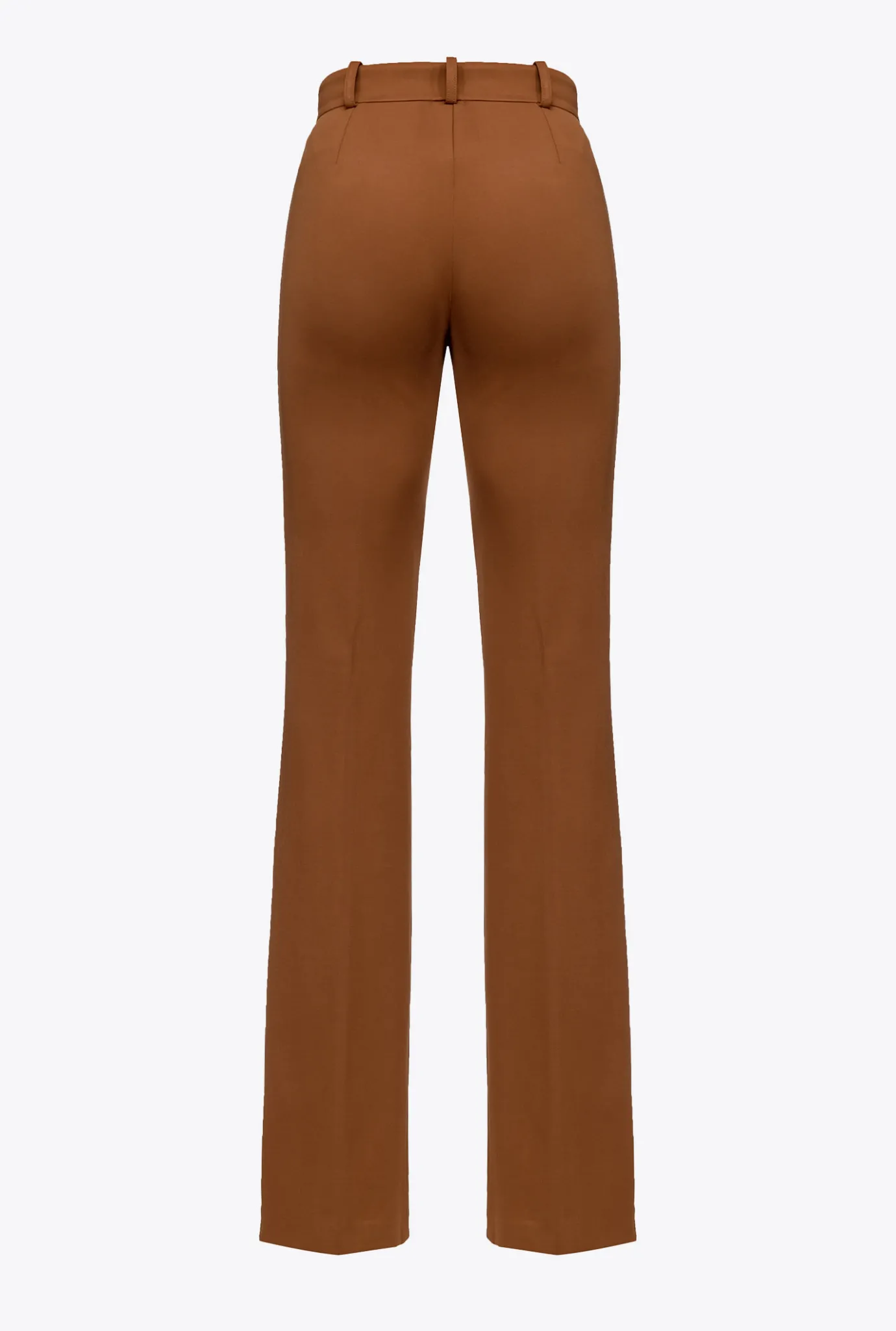 Tailleurs Et Ensembles|PINKO Pantalon Fendu Marron - Basset