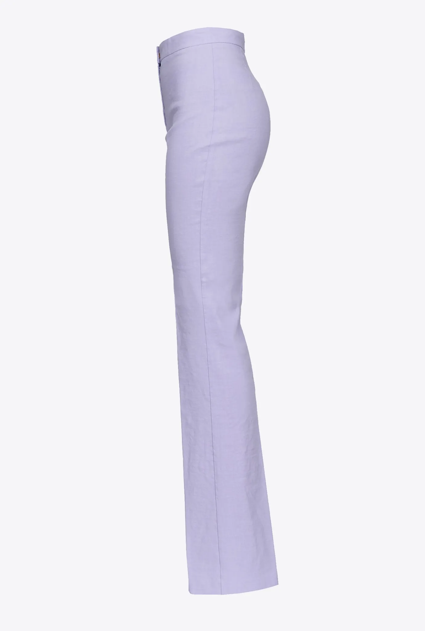 Tailleurs Et Ensembles|PINKO Pantalon Fendu En Bas Orchidee Claire