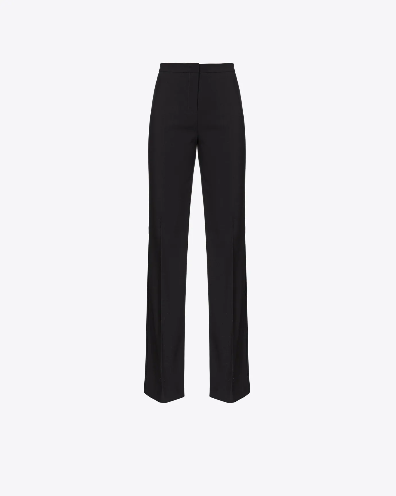 Tailleurs Et Ensembles|PINKO Pantalon Flare Stretch Noir Limousine