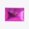 Sacs De Soirée|PINKO Pochette Flat Bag Lamee Rose Pinko-Or Antique