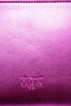 Sacs De Soirée|PINKO Pochette Flat Bag Lamee Rose Pinko-Or Antique