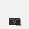 Sacs À Bandoulière|PINKO Pocket Love Bag One Simply Noir-Vieil Or