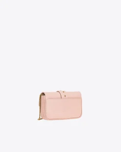 Sacs À Bandoulière|PINKO Pocket Love Bag One Simply Rose/Rose Poudre-Or Antique
