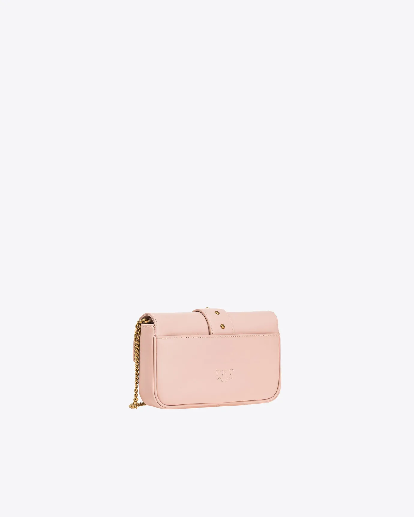 Sacs À Bandoulière|PINKO Pocket Love Bag One Simply Rose/Rose Poudre-Or Antique