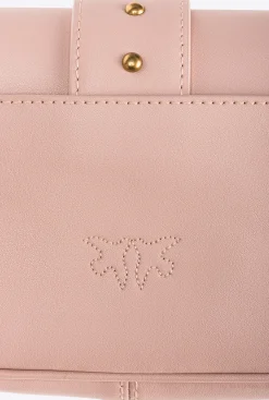 Sacs À Bandoulière|PINKO Pocket Love Bag One Simply Rose/Rose Poudre-Or Antique