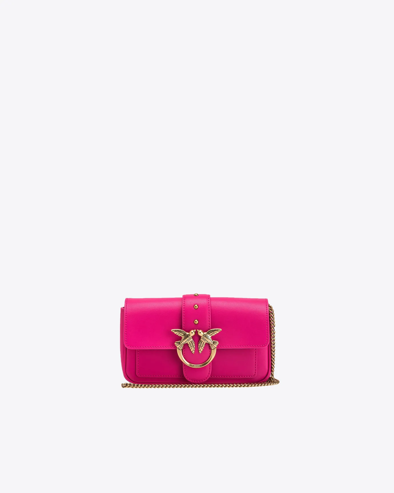 Sacs À Bandoulière|PINKO Pocket Love Bag One Simply Rose Pinko-Or Antique