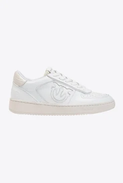 Chaussures|PINKO Sneakers A Empiecements Blanc Brill.