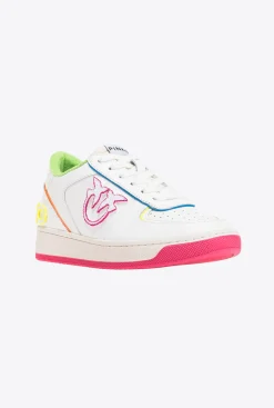 Chaussures|PINKO Sneakers Neon Blanc/Fuchsia Fluo