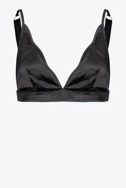 Lingerie|PINKO Soutien-Gorge En Satin Noir Limousine
