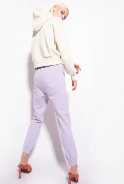 Tailleurs Et Ensembles|PINKO Sweat-Shirt Cropped A Logo Imprime Vert Pelouse