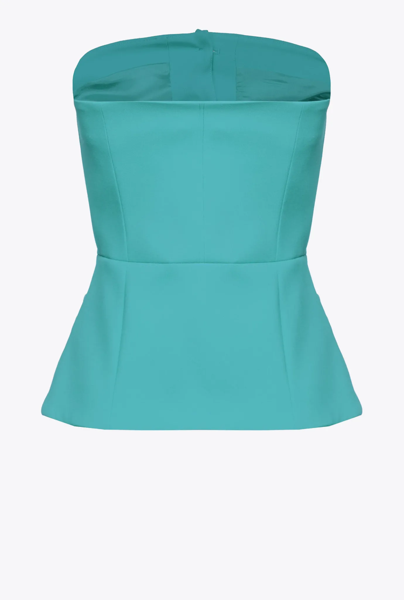 Tailleurs Et Ensembles|PINKO Top Boutonne Sans Manches Bleu Ciel-Marine