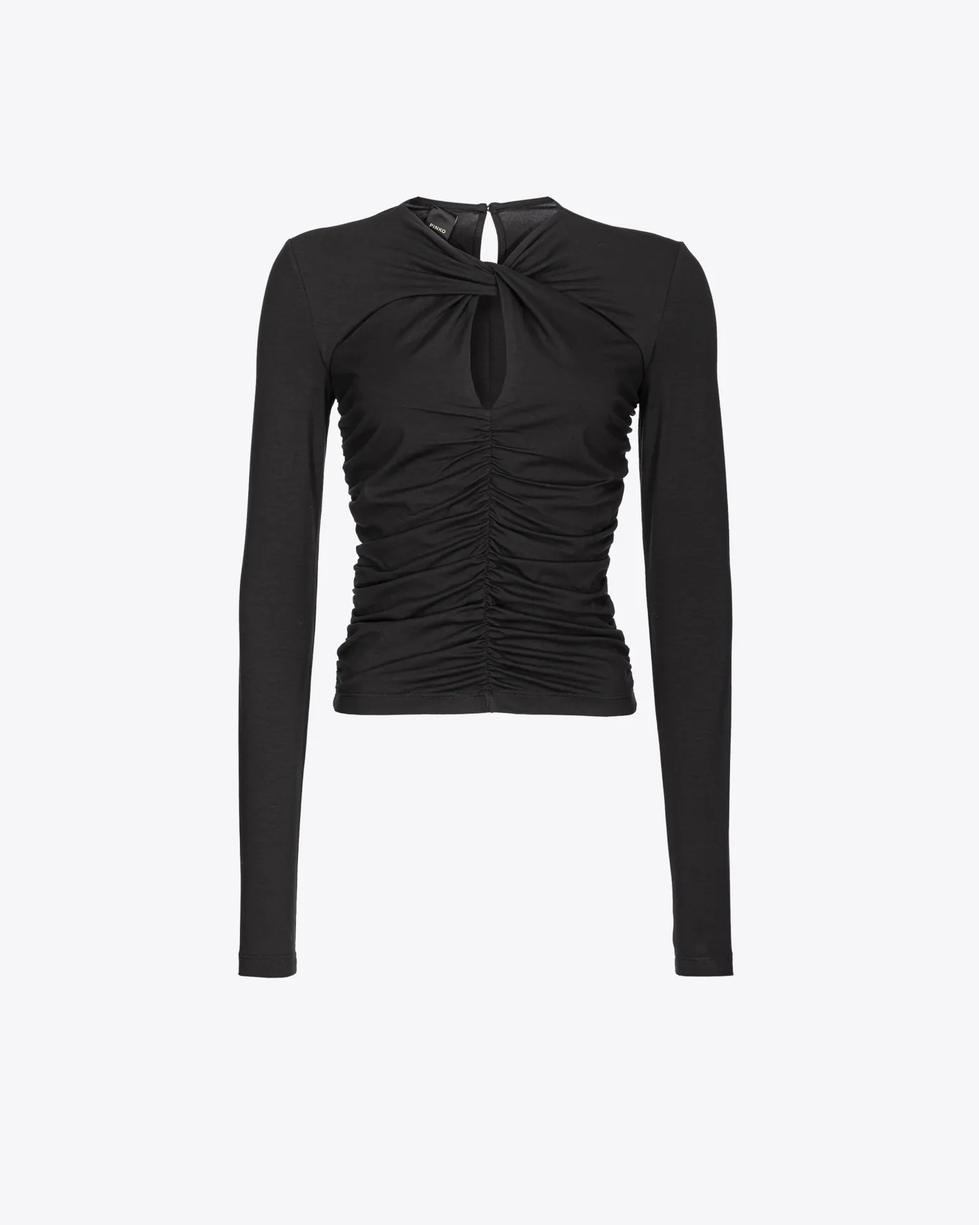 Topwear|PINKO Top Fronce Noir Limousine