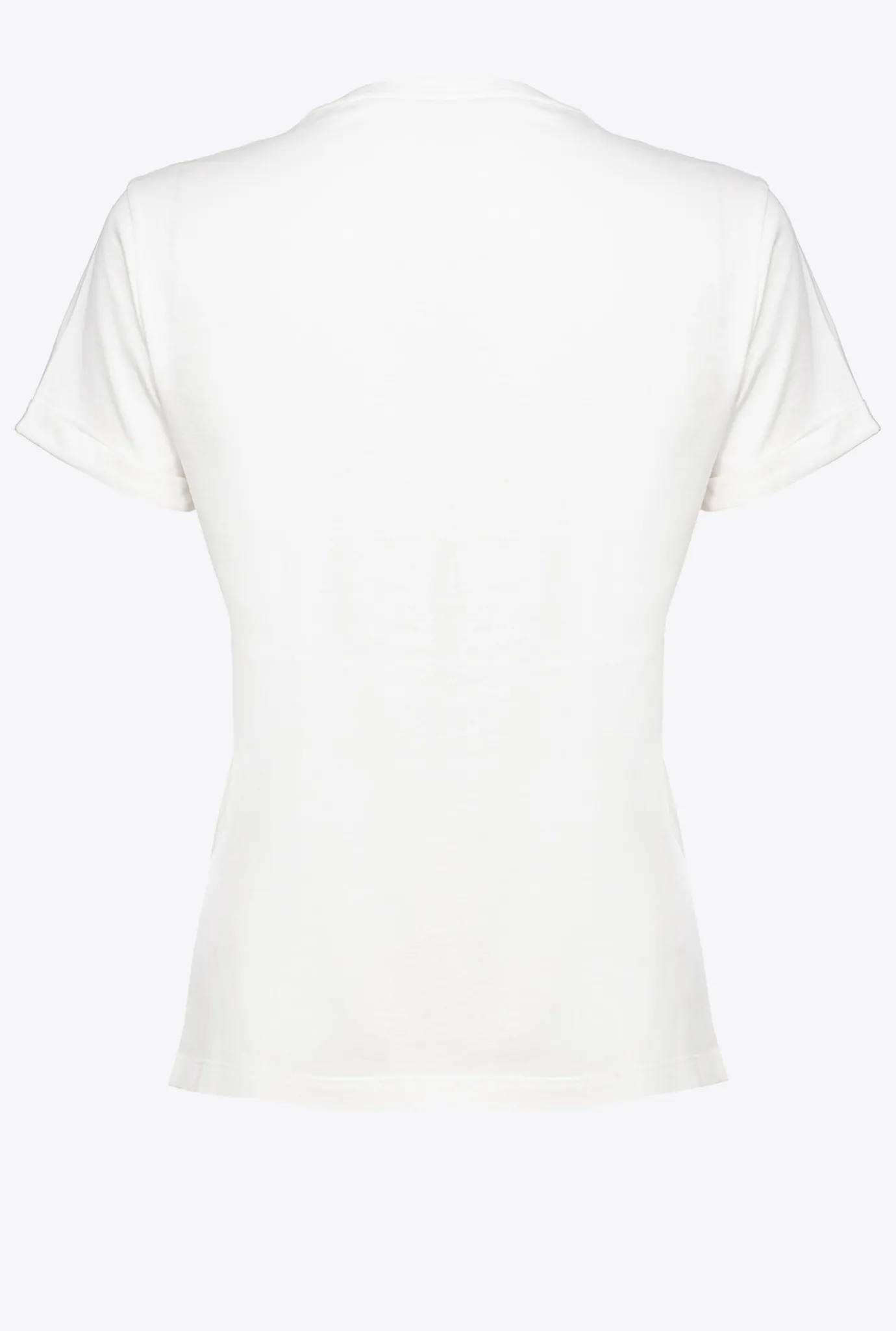 Topwear|PINKO T-Shirt A Imprime Coeur Blanc Soie