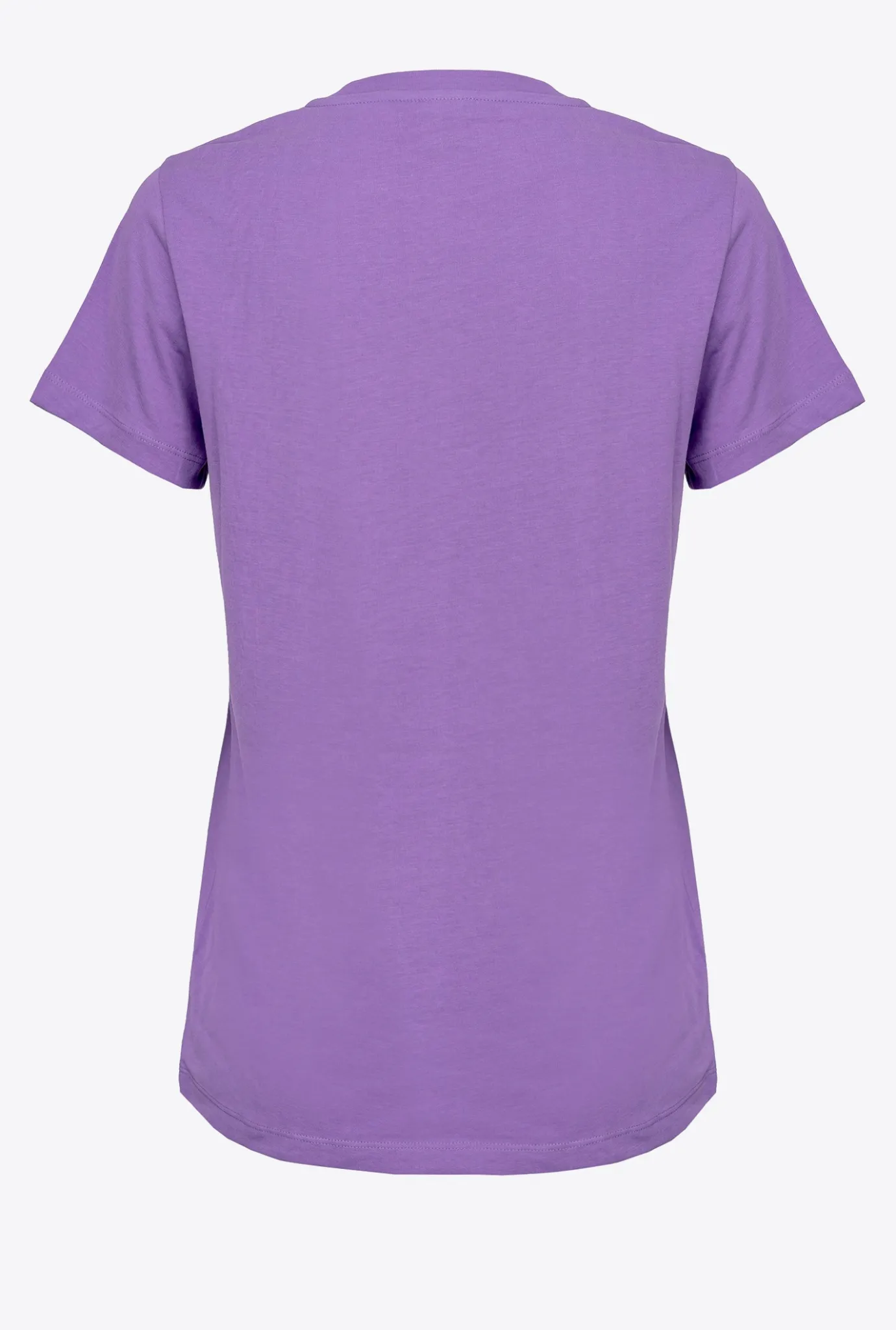 Topwear|PINKO T-Shirt A Logo Etoile Lilas Lavande