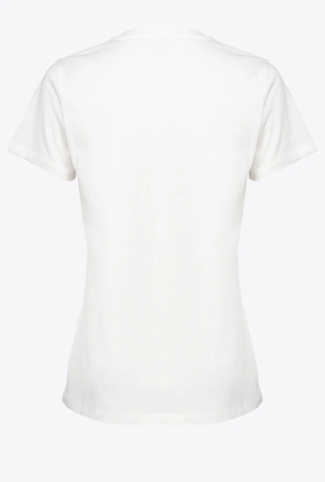 Topwear|PINKO T-Shirt A Logo Etoile Blanc Soie
