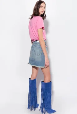 Topwear|PINKO T-Shirt A Logo Etoile Rose-Convolvus
