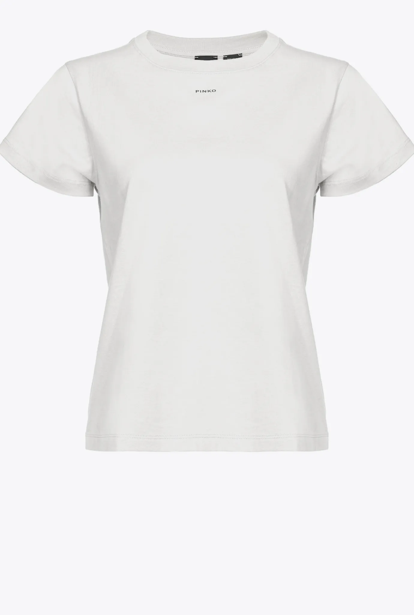 Topwear|PINKO T-Shirt A Mini Logo Blanc + Blanc