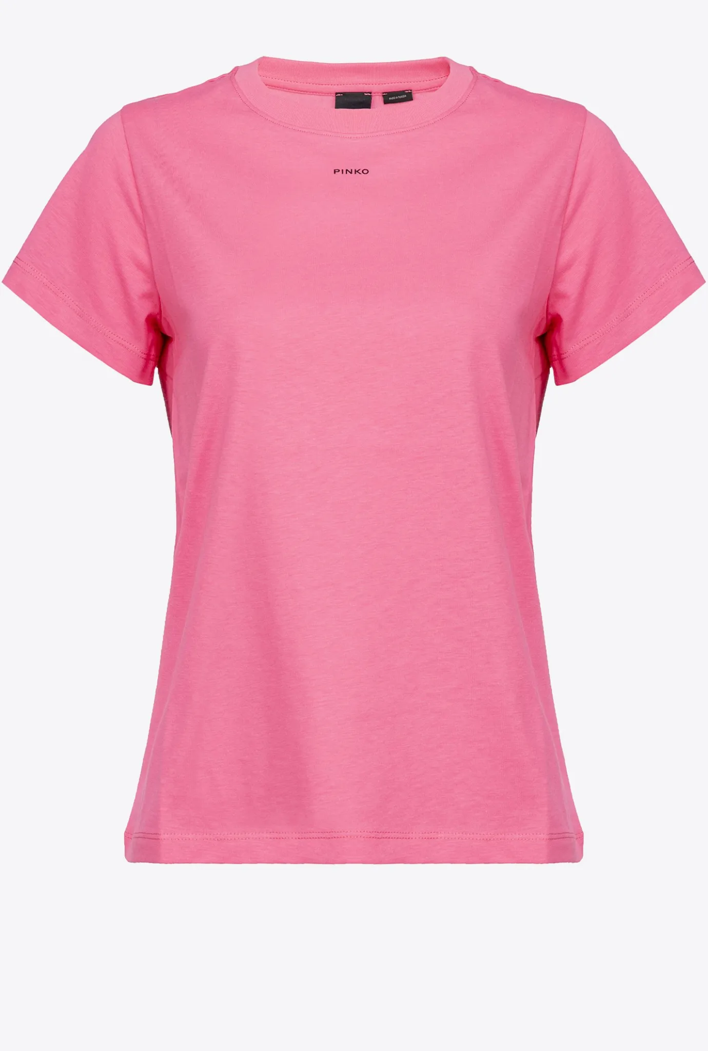 Topwear|PINKO T-Shirt A Mini Logo Rose Brulant